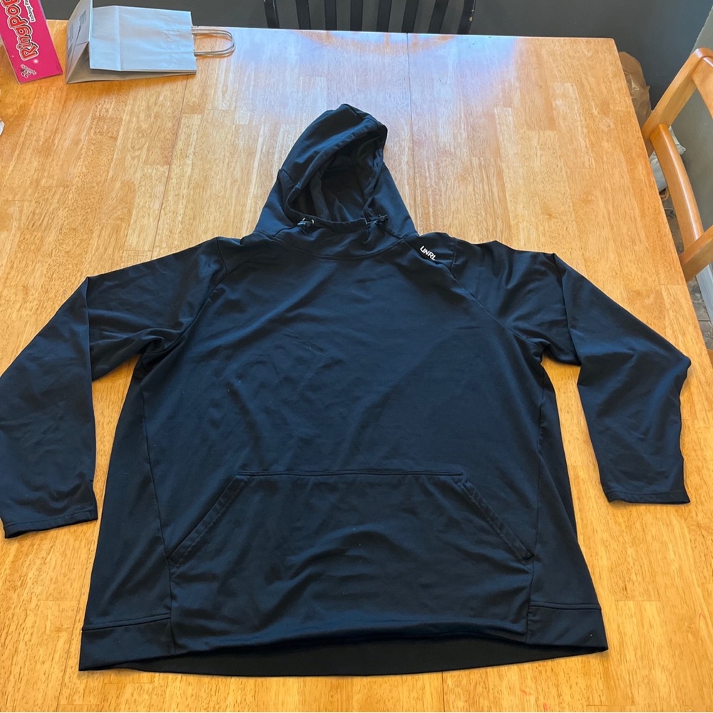 UNRL Crossover Hoodie XXL Men Black